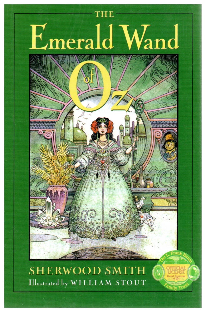 Item #10401 The Emerald Wand of Oz. Sherwood Smith.