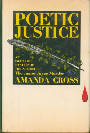 Item #1525 Poetic Justice. Amanda Cross