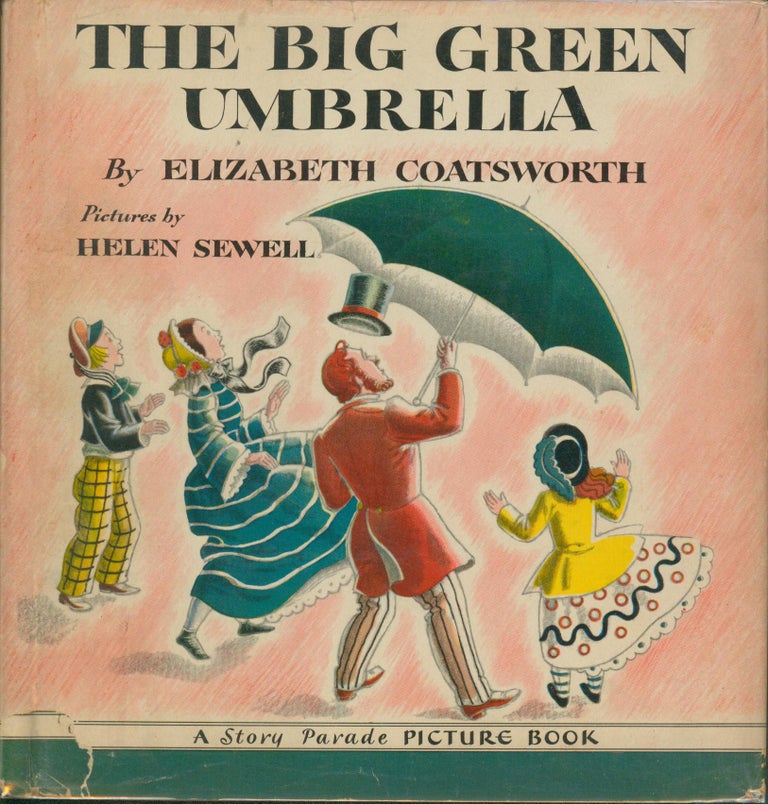 Item #21338 The Big Green Umbrella. Elizabeth Coatsworth.