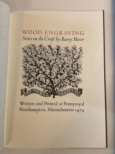 Item #22803 Wood Engraving. Barry Moser.