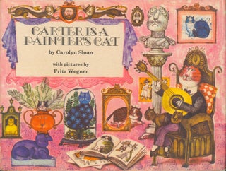 Item #23599 Carter Is a Painter's Cat. Carolyn Sloan