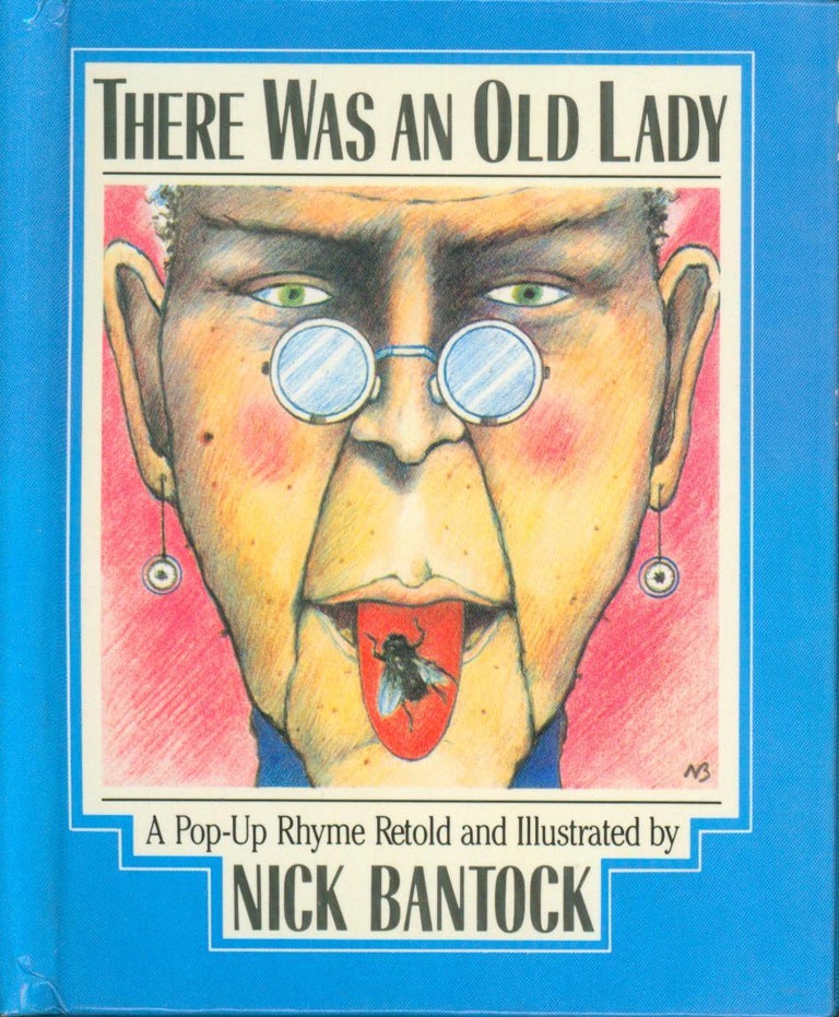 Item #24894 There Was an Old Lady. Nick Bantock, ill.