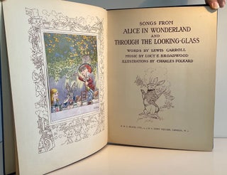 Item #26542 Songs from Alice. Lewis Carroll
