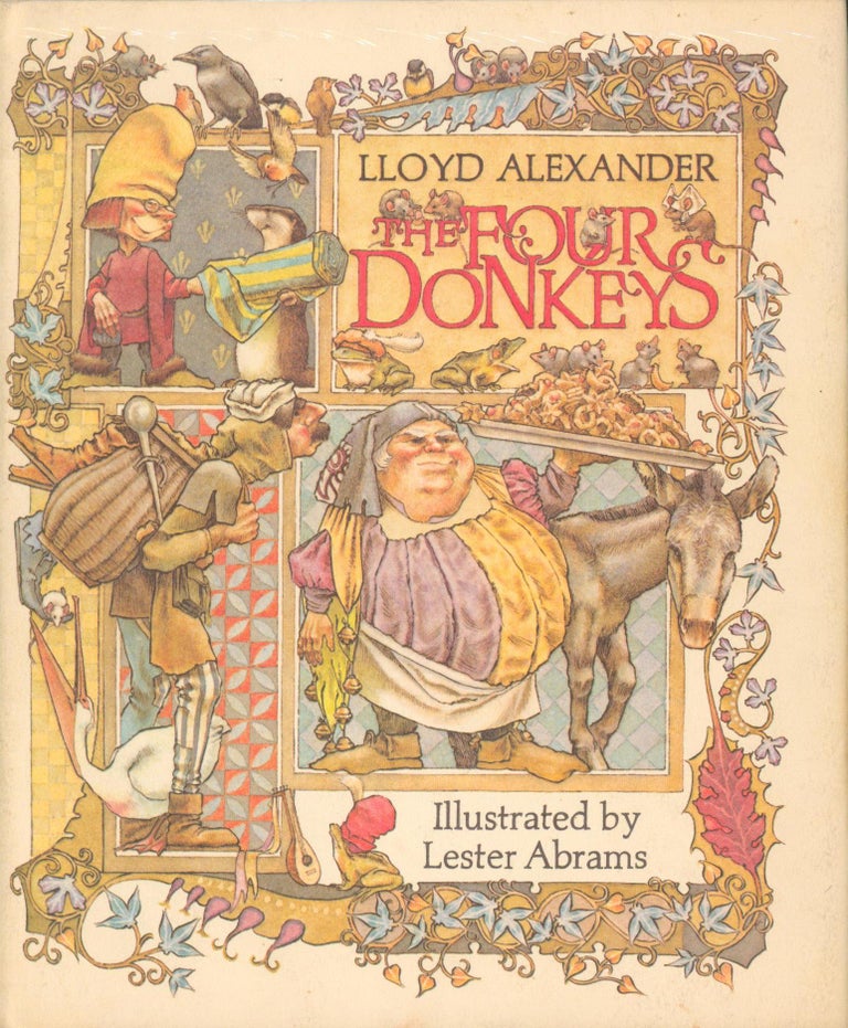 Item #26770 The Four Donkeys (signed). Lloyd Alexander.