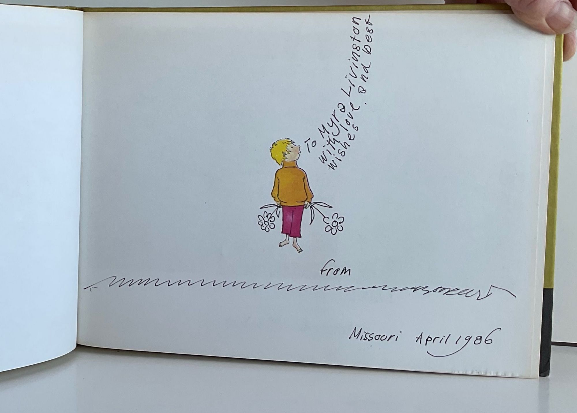 It's Raining, Said John Twaining signed | N. M Bodecker | 1st ed