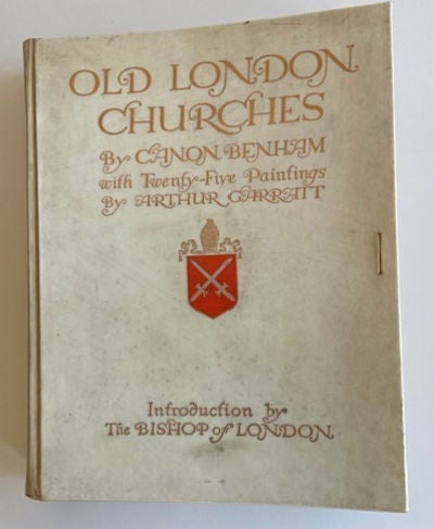 Item #27973 Old London Churches. Canon Benham.