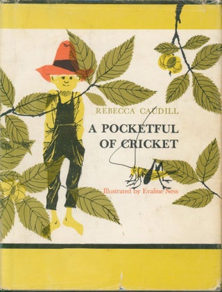 Item #28108 A Pocketful of Cricket (signed). Rebecca Caudill