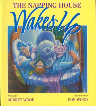 Item #28281 The Napping House Wakes Up (signed). Audrey Wood