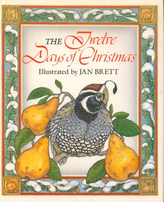 Item #28415 The Twelve Days of Christmas (signed). Jan Brett, ill