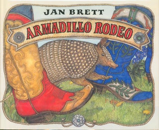 Item #28417 Armadillo Rodeo. Jan Brett