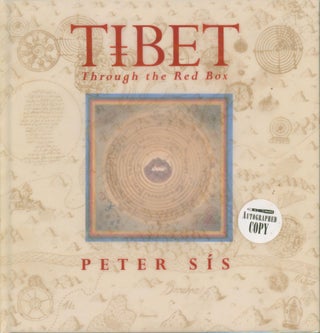 Item #28544 Tibet Through the Red Box (signed). Peter Sis