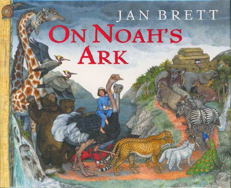Item #28568 On Noah's Ark (signed). Jan Brett.