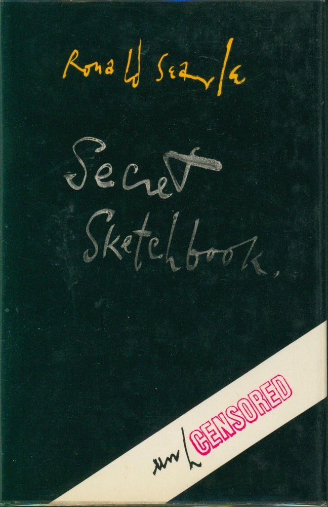 Item #28905 Secret Sketchbook - The Back Streets of Hamburg. Ronald Searle.
