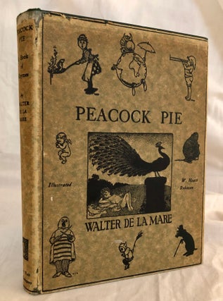 Item #29618 Peacock Pie. Walter de la Mare