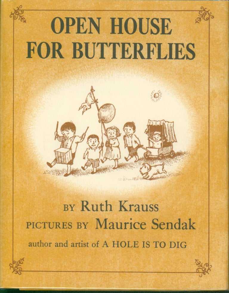 Item #29721 Open House for Butterflies (signed). Ruth Krauss.