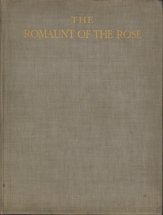 Item #29801 Romaunt of the Rose (signed). William Chaucer, trans