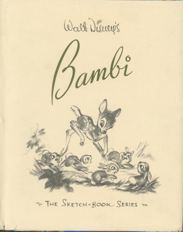Item #29909 Walt Disney's Bambi - The Sketchbook Series. Frank Thomas, Ollie Johnston, contributing.