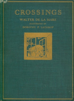 Item #30074 Crossings - A Fairy Play. Walter de la Mare