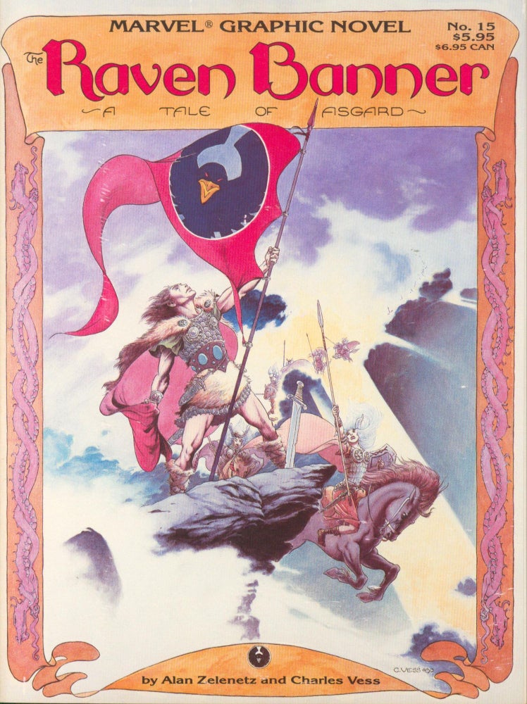 Item #30661 The Raven Banner - A Tale of Asgard. Alan Zelenetz, Charles Vess.