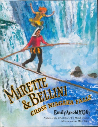 Item #30821 Mirette & Bellini Cross Niagara Falls (signed). Emily Arnold McCully