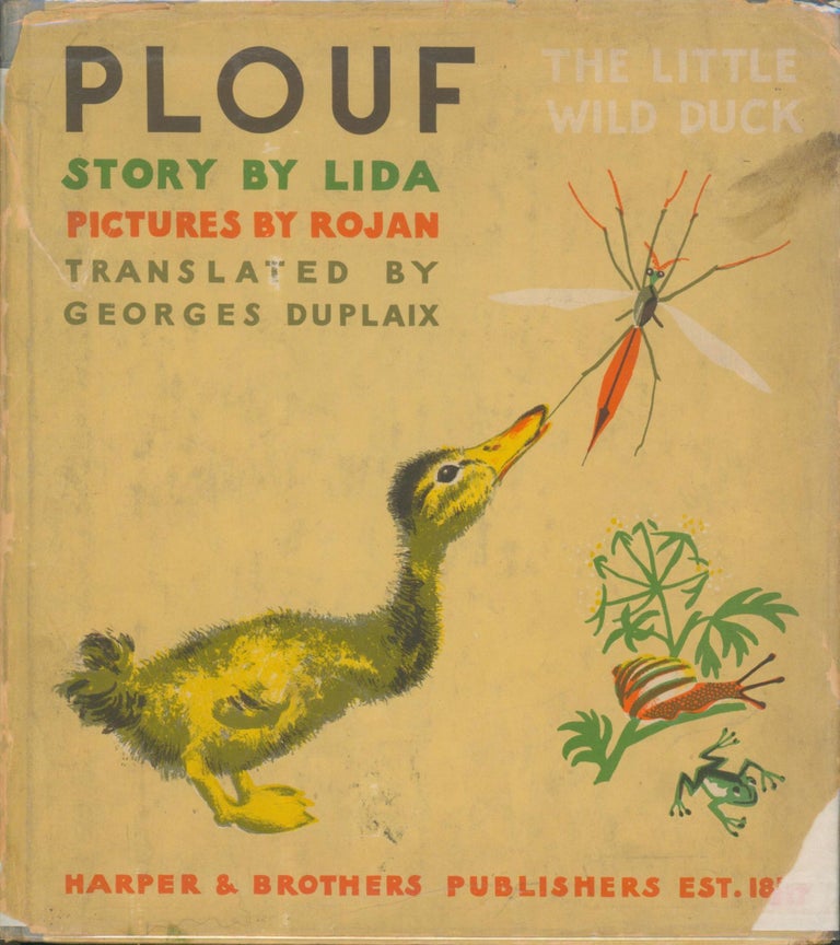 Item #30839 Plouf The Little Wild Duck. Lida, Georges trans duplaix.