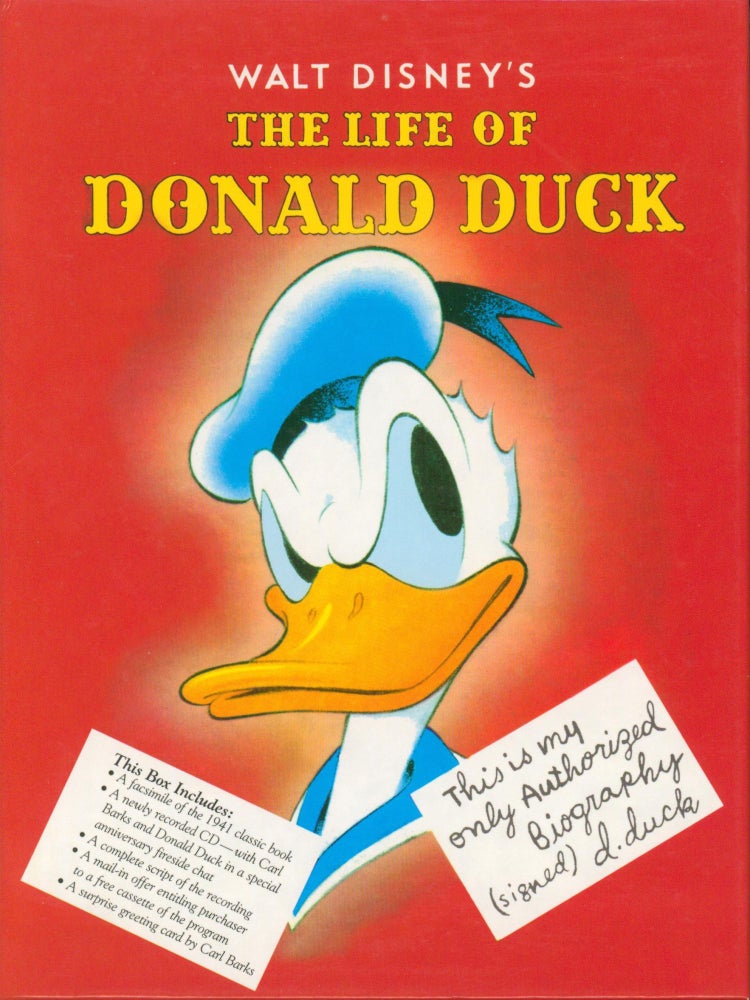 Item #31100 The Life of Donald Duck Deluxe Edition. Walt Disney.