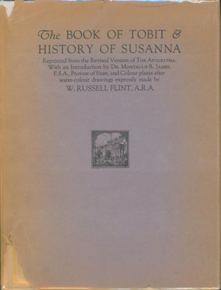 Item #31197 The Book of Tobit & History of Susanna. Apocrypha
