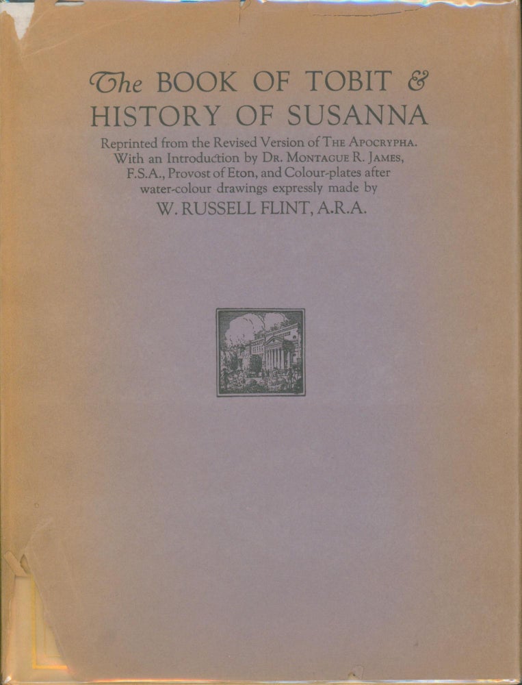 Item #31197 The Book of Tobit & History of Susanna. Apocrypha.