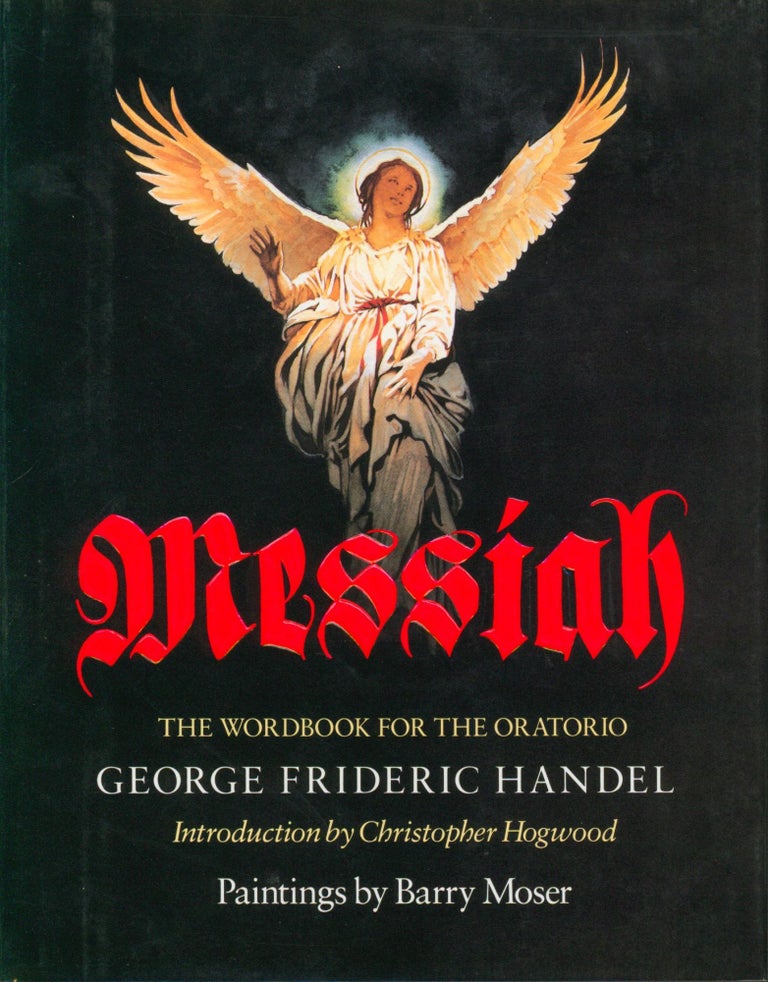 Item #31539 Messiah - The Wordbook for the Oratorio (signed). George Frideric Handel.