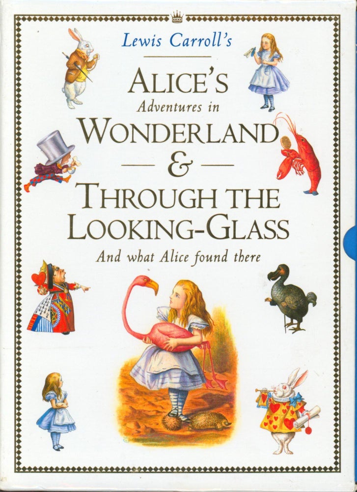 Item #31800 Alice's Adventures in Wonderland and Through the Looking-Glass. Lewis Carroll.