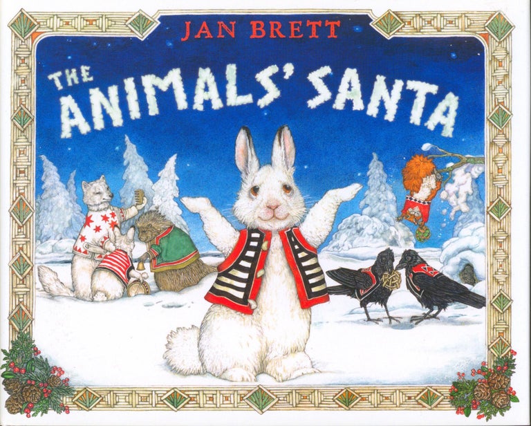 Item #32193 The Animals' Santa. Jan Brett.