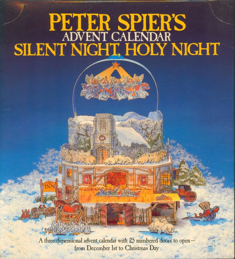 Item #32217 Advent Calendar - Silent Night, Holy Night. Peter Spier.