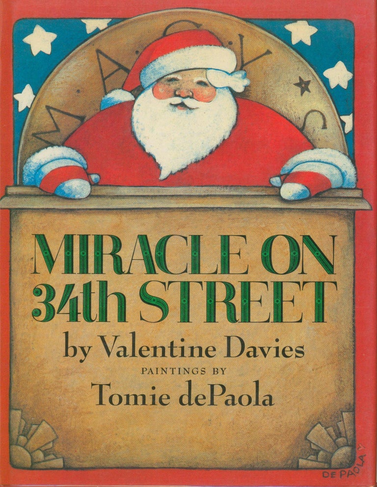 Item #32237 Miracle on 34th Street. Valentine Davies.