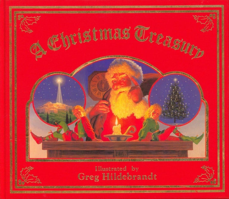 Item #32274 A Christmas Treasury. Greg Hildebrandt, ill.