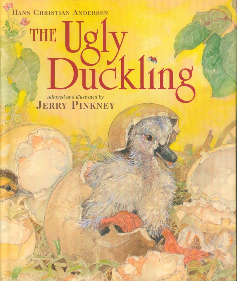 Item #32304 The Ugly Duckling. Hans Christian Andersen, Jerry Pinkney.