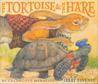 Item #32319 The Tortoise and the Hare. Hans Christian Andersen, Jerry Pinkney
