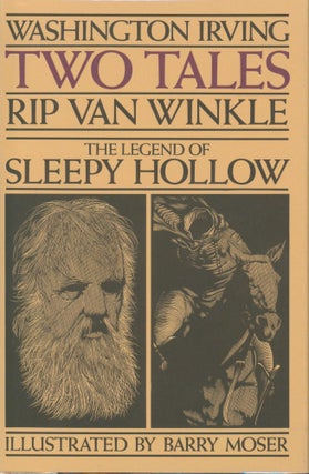 Item #32399 Two Tales: The Legend of Sleepy Hollow & Rip Van Winkle (signed). Washington Irving