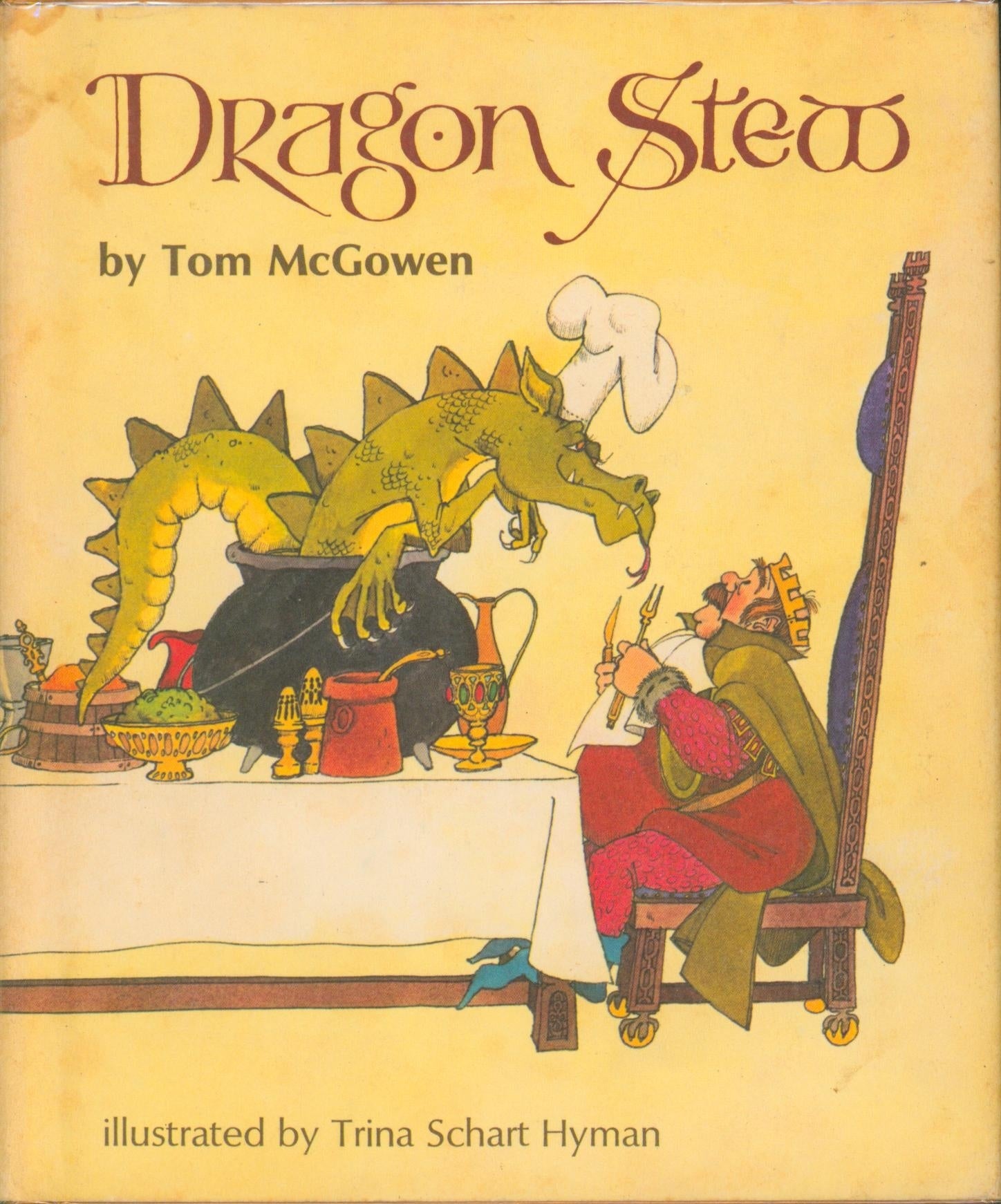 Dragon Stew Tom McGowen 1st Ed Dragon stew tom mcgowen 1st ed