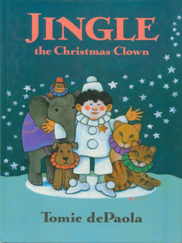 Item #32758 Jingle the Christmas Clown. Tomie dePaola.