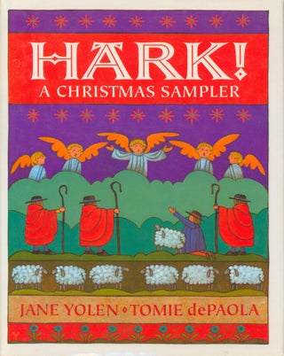 Item #32760 Hark! A Christmas Sampler (signed). Jane Yolen