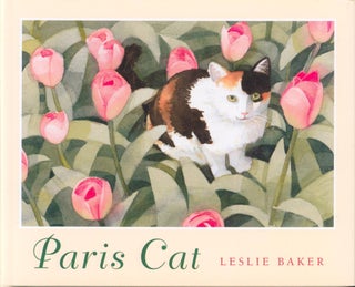 Item #32769 Paris Cat (signed). Leslie Baker