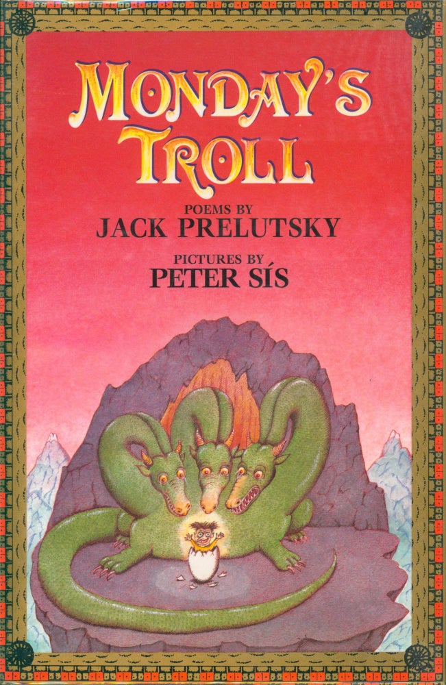 Item #32900 Monday's Troll (signed). Jack Prelutsky.