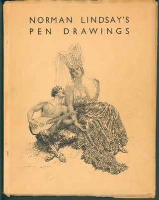Item #33179 Norman Lindsay's Pen Drawings. Lionel Lindsay