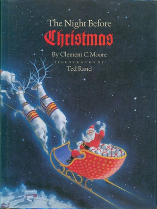 Item #33228 The Night Before Christmas. Clement C. Moore