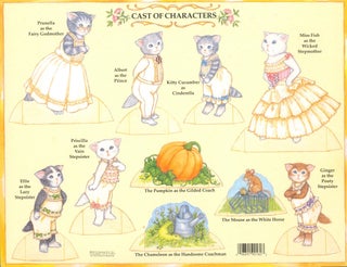 Kitty Cucumber and Friends Present Cinderella Paper Dolls