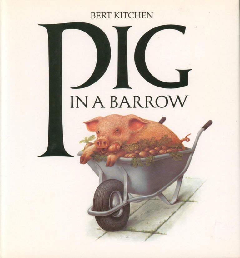 Item #33441 Pig in a Barrow. Bert Kitchen.