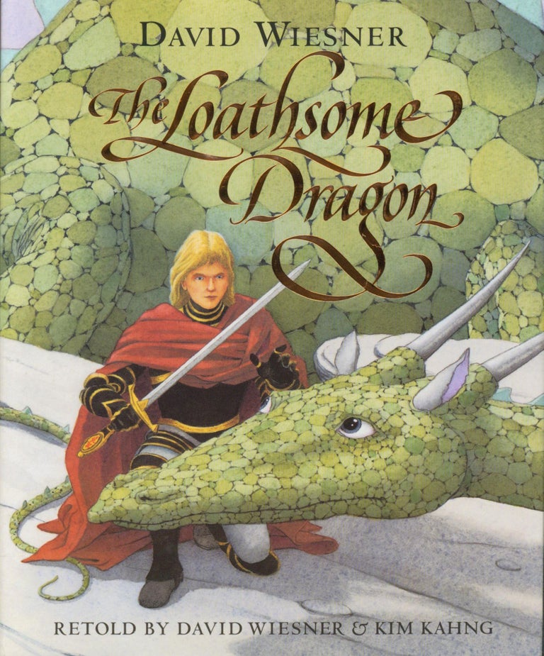 Item #33507 The Loathsome Dragon (signed). David Wiesner, Kim Kahng, retold by.
