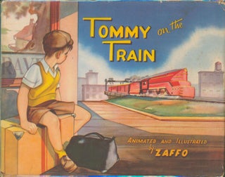 Item #34595 Tommy on the Train. Zaffo and Garn
