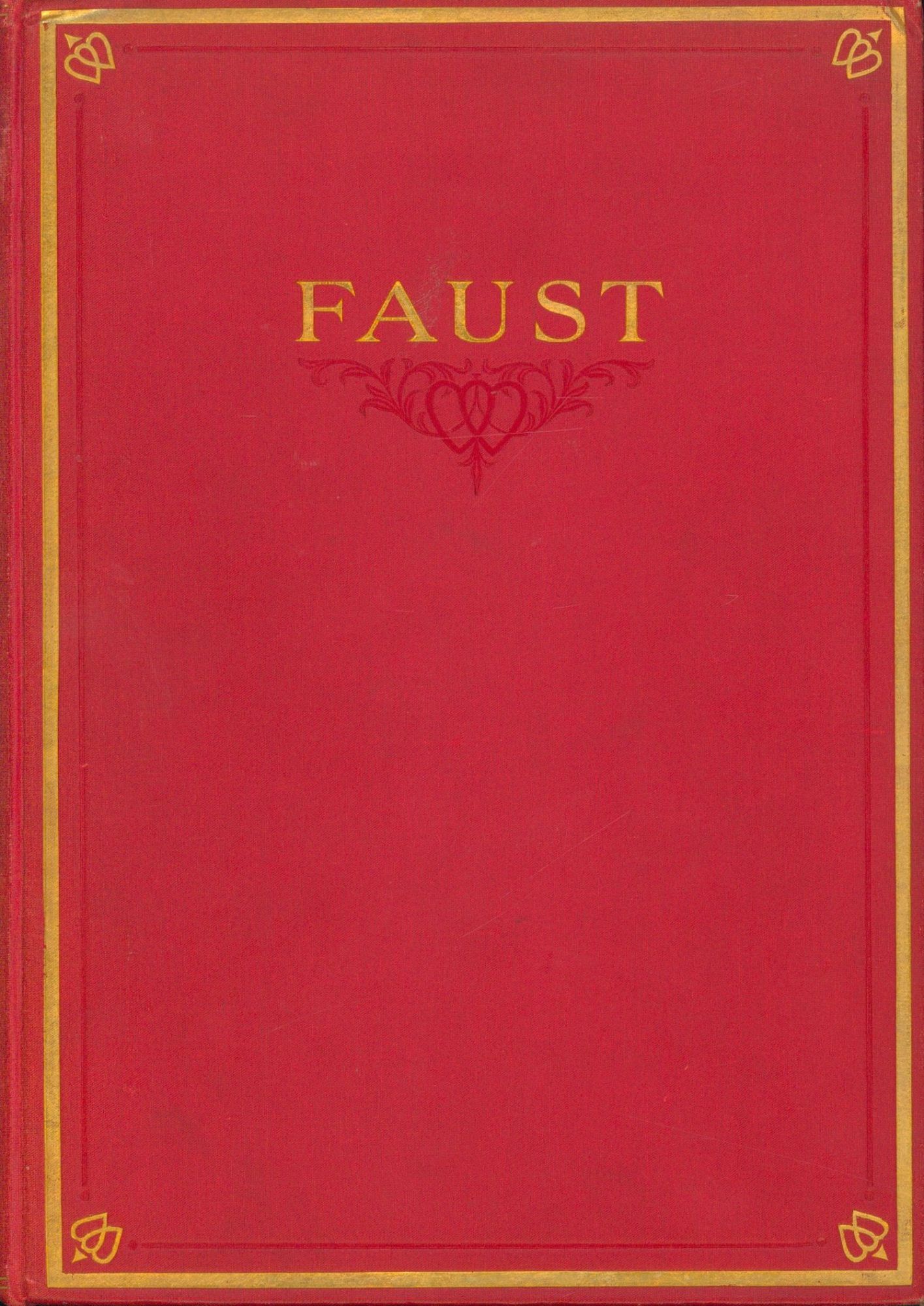 Faust | Goethe | 1st edition thus