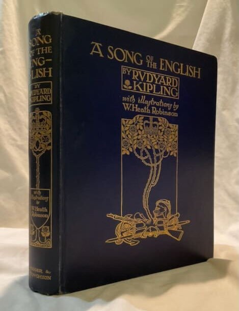 Item #37627 A Song of the English. Rudyard Kipling.